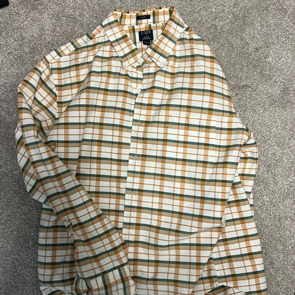 JCrew Flex Oxford XL Slim